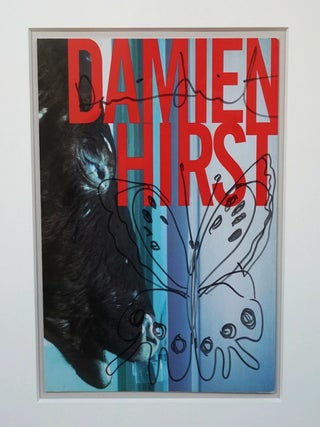 DAMIEN HIRST~ SUPERB SIGNED ORIGINAL DRAWING, STUNNING NEW FRAME & COA
