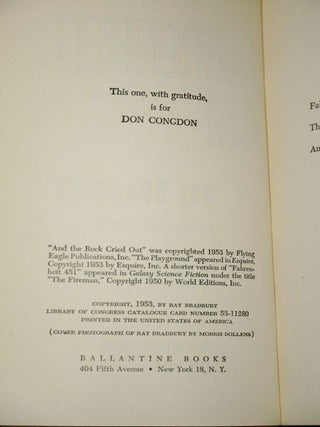 FAHRENHEIT 451 (SIGNED)