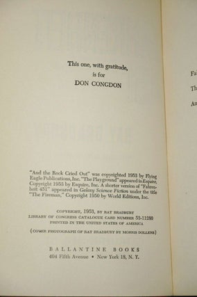 FAHRENHEIT 451 (SIGNED)