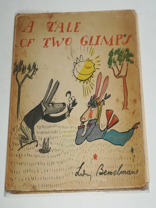 ORIGINAL SET OF 2 LARGE GOACHE, ADVERTS FOR CBS & COLOR TV (author of Madeline)