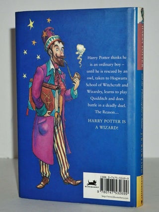 HARRY POTTER AND THE PHILOSOPHER'S STONE (4TH PRINTING. VARIANT JACKET)