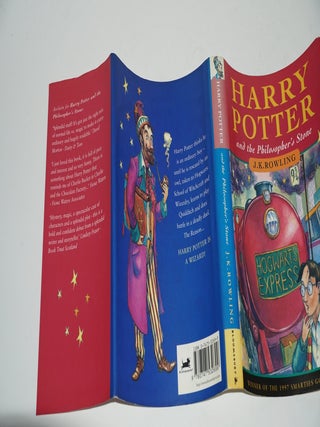 HARRY POTTER AND THE PHILOSOPHER'S STONE (4TH PRINTING. VARIANT JACKET)