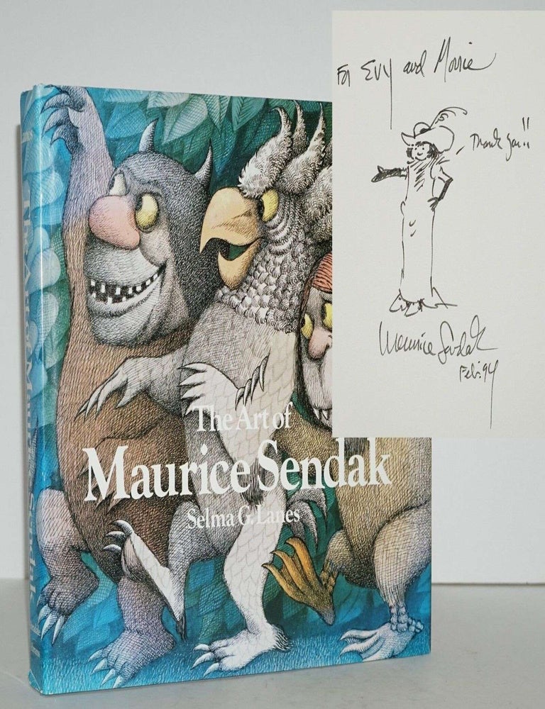 Item #001835 THE ART OF MAURICE SENDAK (SIGNED W/ DRAWING). SENDAK SELMA LANES.