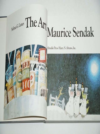 THE ART OF MAURICE SENDAK (SIGNED W/ DRAWING)