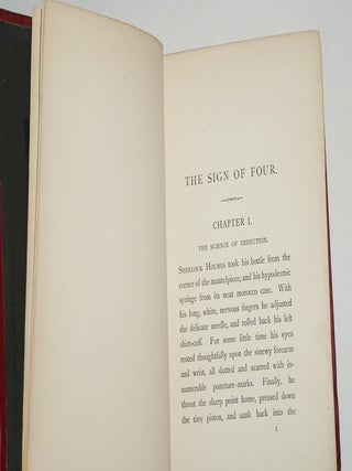 THE SIGN OF FOUR (1ST ISSUE Spencer, Blackett Binding)