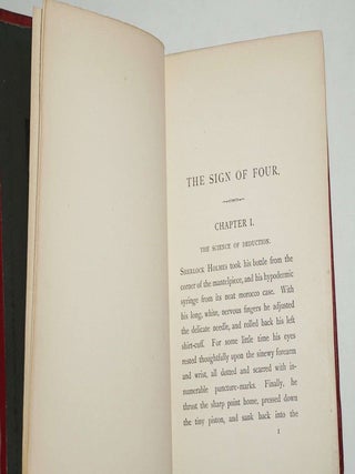THE SIGN OF FOUR (1ST ISSUE Spencer, Blackett Binding)