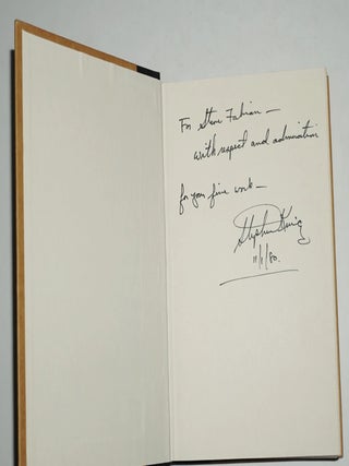 THE SHINING (Presentation copy to Fantasy/Science Fiction/Horror artist Steven Fabian)