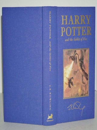HARRY POTTER AND THE GOBLET OF FIRE (FINE W. SUPERB WATERCOLOR)