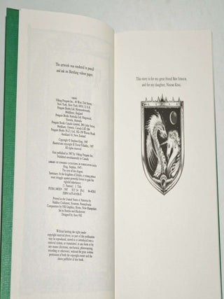 THE EYES OF THE DRAGON (Signed)
