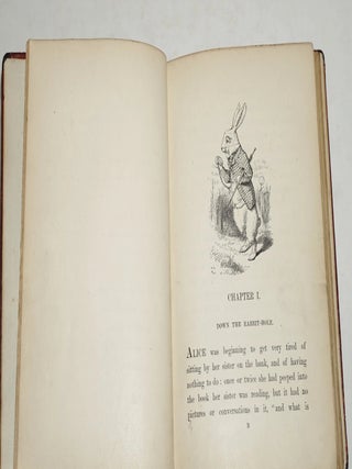ALICE'S ADVENTURES IN WONDERLAND, 1867 (8th Thousand)