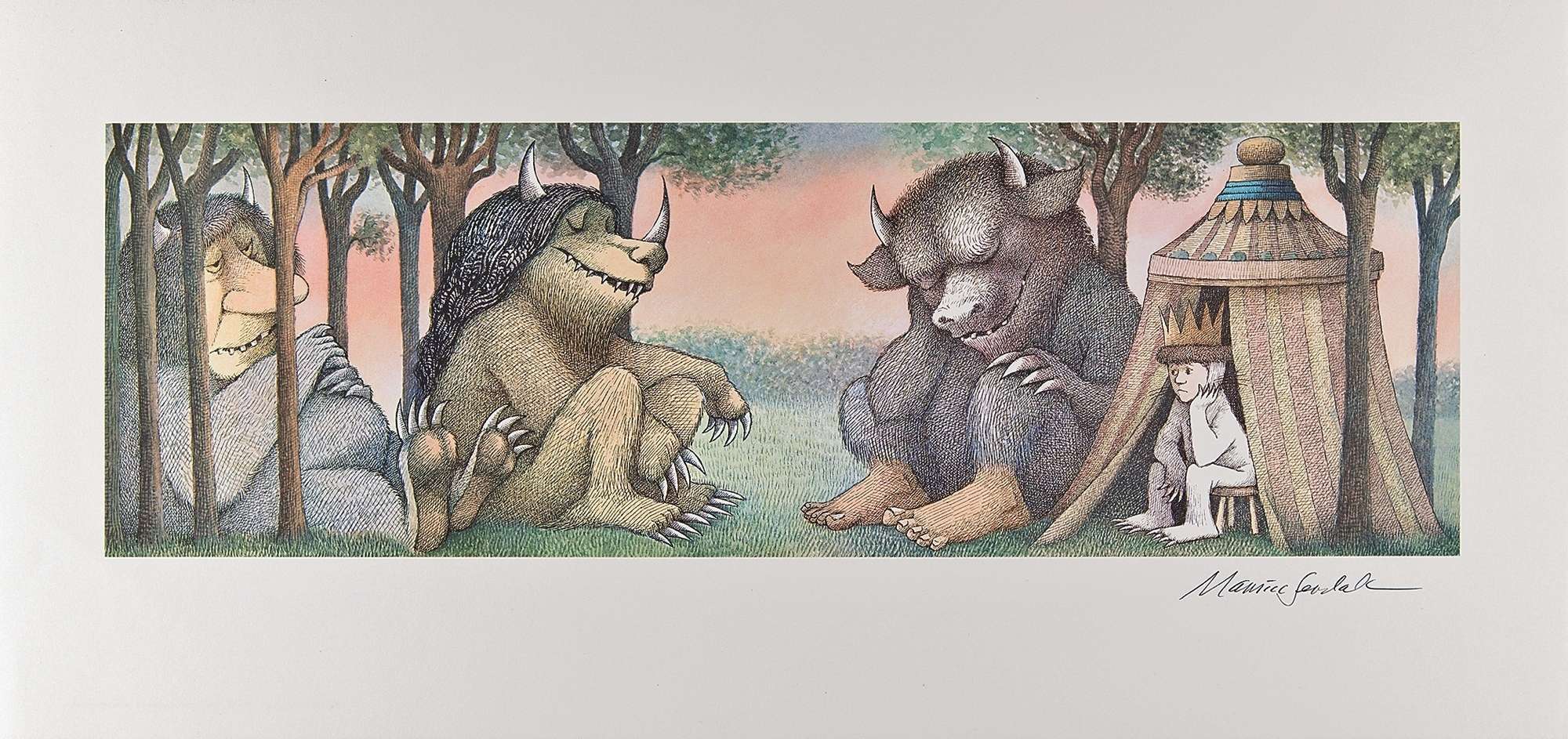 WHERE THE WILD THINGS ARE, ORIGINAL SIGNED LITHOGRAPH | MAURICE