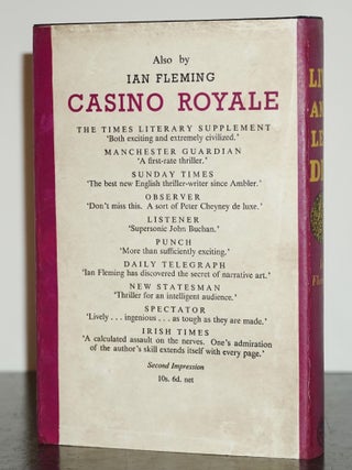 LIVE AND LET DIE (1ST STATE DUST JACKET)