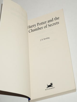 HARRY POTTER AND THE CHAMBER OF SECRETS ,UNCORRECTED PROOF
