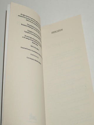 HARRY POTTER AND THE CHAMBER OF SECRETS ,UNCORRECTED PROOF