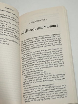 HARRY POTTER AND THE CHAMBER OF SECRETS ,UNCORRECTED PROOF