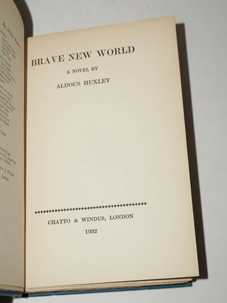 BRAVE NEW WORLD