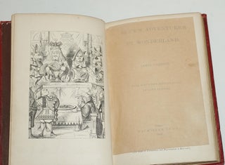 ALICE'S ADVENTURES IN WONDERLAND (First State/First Issue with the Inverted S and page 30 numbered as page 3)