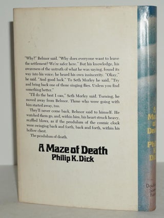 A Maze of Death (1st printing review copy)