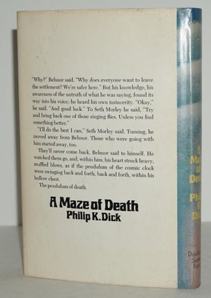 A Maze of Death (1st printing review copy)