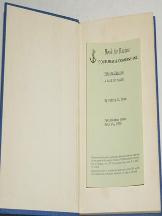 A Maze of Death (1st printing review copy)