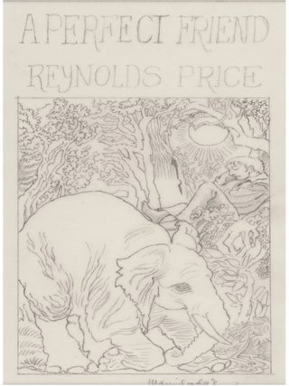 Item #3015 MAURICE SENDAK &ndash; Original Cover Drawing from &ldquo;A Perfect Friend&rdquo;. MAURICE SENDAK