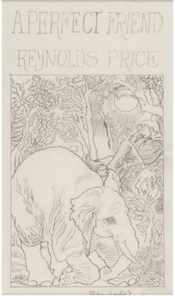 Item #3015 MAURICE SENDAK – Original Cover Drawing from “A Perfect Friend”. MAURICE SENDAK