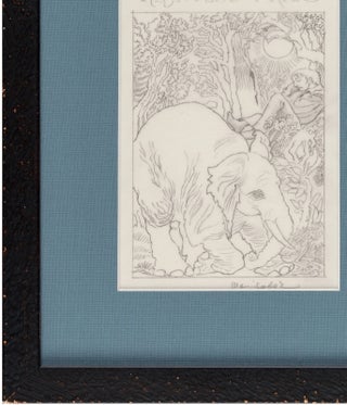 MAURICE SENDAK – Original Cover Drawing from “A Perfect Friend”