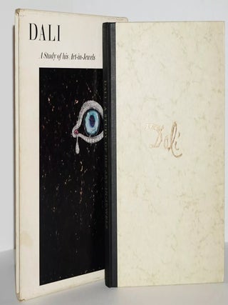 Salvador Dali &ndash; Signed 5x Book W. Spectacular Two Page Original Drawing of a Crucifix, Superb Association