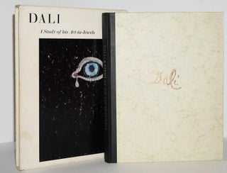 Salvador Dali – Signed 5x Book W. Spectacular Two Page Original Drawing of a Crucifix, Superb Association