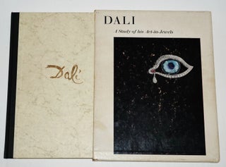 Salvador Dali – Signed 5x Book W. Spectacular Two Page Original Drawing of a Crucifix, Superb Association