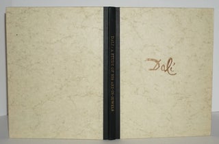 Salvador Dali – Signed 5x Book W. Spectacular Two Page Original Drawing of a Crucifix, Superb Association