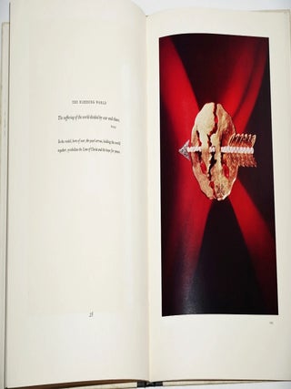 Salvador Dali &ndash; Signed 5x Book W. Spectacular Two Page Original Drawing of a Crucifix, Superb Association