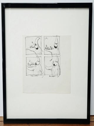 Tim Burton/Disney Studio – Original Concept Art of Oogie Boogie from The Nightmare Before Christmas