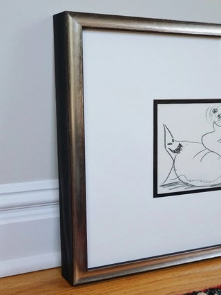 Tim Burton/Disney Studio – SIGNED Original Concept Art of Oogie Boogie from The Nightmare Before Christmas