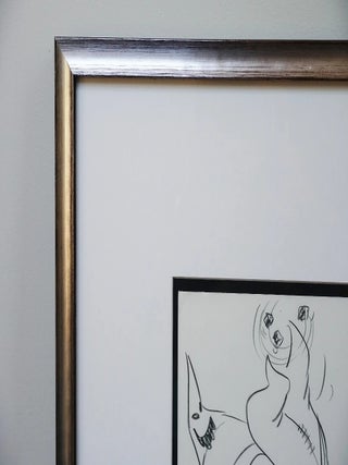 Tim Burton/Disney Studio – SIGNED Original Concept Art of Oogie Boogie from The Nightmare Before Christmas