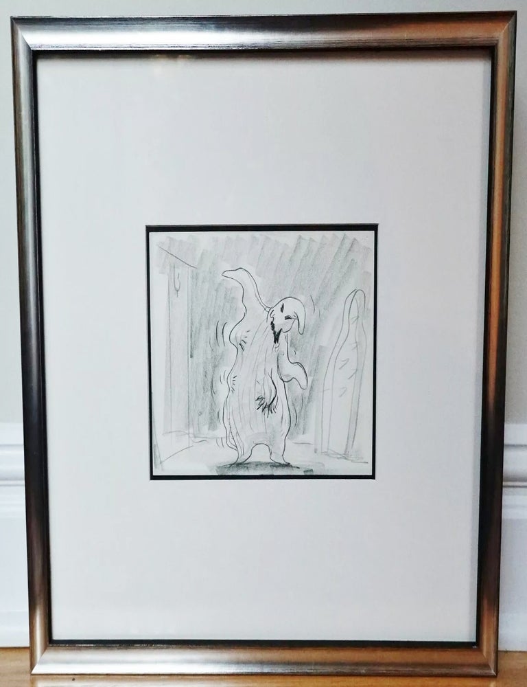 Item #3035 Tim Burton/Disney Studio &ndash; Original Concept Art of Oogie Boogie from The Nightmare Before Christmas. Disney Studio Tim Burton.