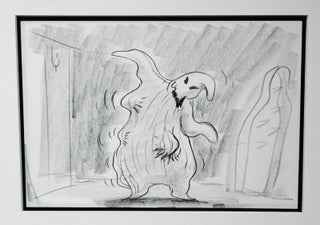 Tim Burton/Disney Studio – Original Concept Art of Oogie Boogie from The Nightmare Before Christmas