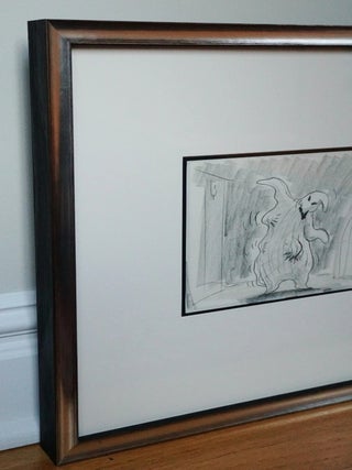Tim Burton/Disney Studio &ndash; Original Concept Art of Oogie Boogie from The Nightmare Before Christmas