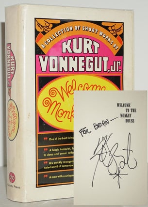 Item #3043 Welcome To The Monkey House, Signed. Kurt Vonnegut