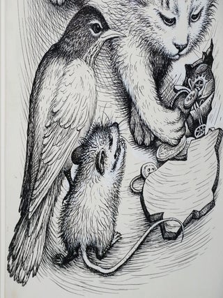 GARTH WILLIAMS~STUNNING ORIGINAL PUBLISHED DRAWING ~"TUCKERS COUNTRYSIDE", PG 13