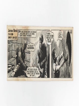 Ian Fleming Commissioned, James Bond “Dr. No” Original Story Board Art, Ca. 1959 – John McLusky,