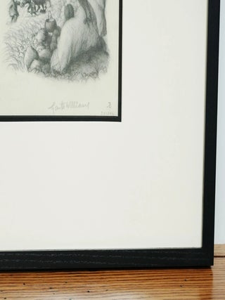 GARTH WILLIAMS~STUNNING ORIGINAL PUBLISHED DRAWING ~ "BREAD AND BUTTER JOURNEY"