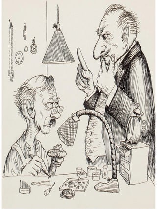 GARTH WILLIAMS~STUNNING DETAILED FINAL PUBLISHED PEN AND INK~MISS BIANCA, pg 60