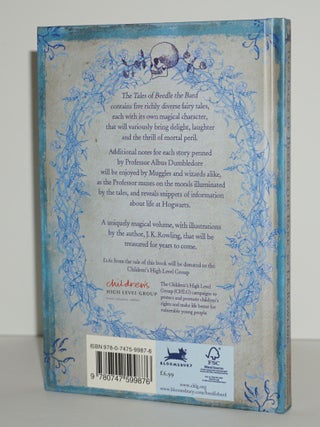THE TALES OF BEEDLE THE BARD (SIGNED WITH LOA)