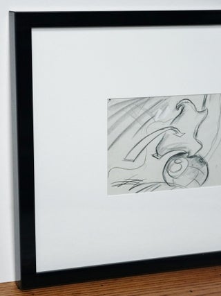 Tim Burton/Disney Studio – SIGNED Original Concept Art of Oogie Boogie from The Nightmare Before Christmas