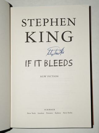 IF IT BLEEDS (One of 350 Signed)