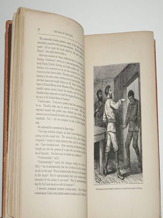 TWENTY THOUSAND LEAGUES UNDER THE SEAS (Very Scarce Salmon Colored Cloth)