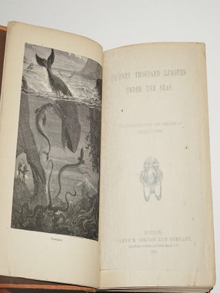 TWENTY THOUSAND LEAGUES UNDER THE SEAS (Very Scarce Salmon Colored Cloth)