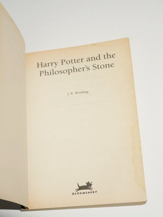 HARRY POTTER AND THE PHILOSOPHER'S STONE (FIRST Edition, FIRST Printing)