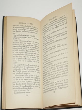 LIVE AND LET DIE (First Printing, Third State Jacket)